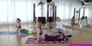 Yoga Enthusiasts and Victoria Gracen Go At It
