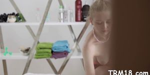 Enjoying a sexy and wild massage - video 39