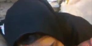 iranian hijab bondaged girlsucking so tight her bf's cock-part3