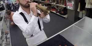 GAY PAWN SHOPS - Straight amateur cocksucking for money