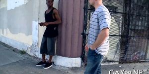 Great interracial gay sex - video 9