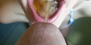 SLUT drink piss