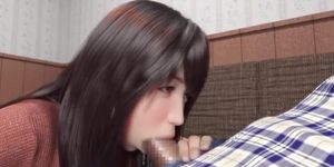 HYPER REALISTIC 3D HENTAI - HORNY JAPANESE BUSTY TEEN