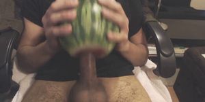 Fucking a Watermelon