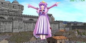 [3D MMD Giantess] Patchouli Growth & Shrinking Dance with Koakuma HQ by Tappi