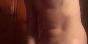 White guy cums multiple times during video sex