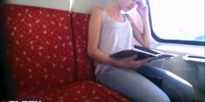 Flash Teen on Train