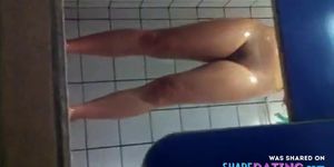 young student shower 2 - video 1