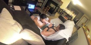 She Wanted To Get Fucked while Hundreds Watched Live on Chaturbate for Her 1st Legit Show