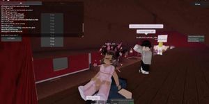 Roblox girl gets fucked in barn by janitor