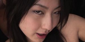 BANG.com - Japanese whore swallows every load in oral gang bang (Megumi Haruka)