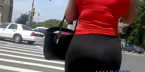 Spandex Bubble Ass Latina Milf  - video 1