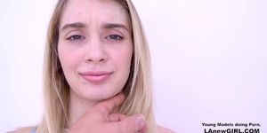 Blonde Teen Fucked At Photoshoot Audition - Anastasia Knight (Anastasia Blonde)