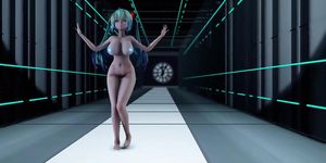 Mmd Girl Hatsune Miku (????) (Submitted By Chascr)
