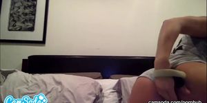Davina Davis Big Tits Brunette Masturbating with Huge Toy. (Addison Ryder)