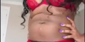 Try not to cum ( ebony tranny version) 32