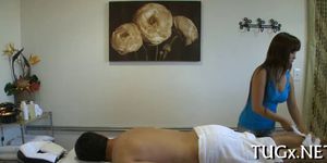 Stud caught having sex during massage - video 21