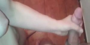 Handjob in Bathroom - video 1