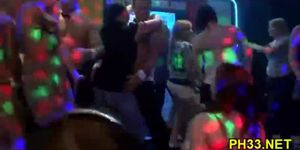 Tons of group sex on dance floor - video 24