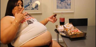 BBW Piggy JRC funnel your fat piggy plus burps TNAFlix Porn Videos
