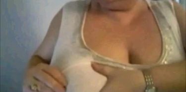Mature Nancy playing with her boobs on webcam TNAFlix Porn Videos