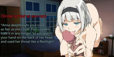 ANNA NISHIKINOMIYA TITTYFUCKS AND SUCKS YOU OFF(JOI)(Shimoneta ...