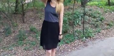 Girl walks in the Park with naked booty TNAFlix Porn Videos