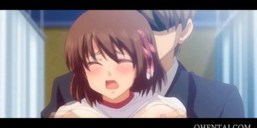 Anime Tit Cut - Anime girl played with her tits and wet pussy TNAFlix Porn Videos