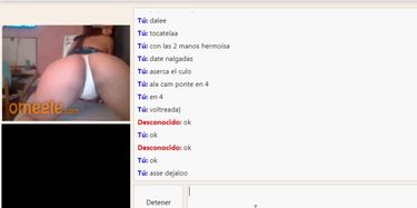 El Culo mas Perfecto de Hermosa de Omegle que me a tocado ver ...