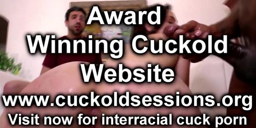 CUCKOLD FILMS SWINGER WIFE DOUBLE BBC CREAMPIE www.cuckoldsessions.org