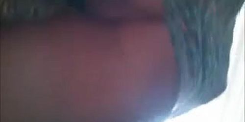 Blonde MILF upskirt + Faceshot