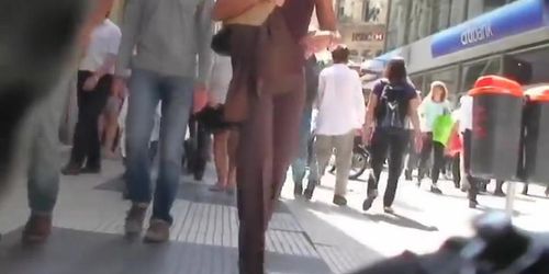 Street candid voyeur booty compilation with the hottest babes