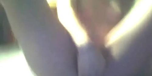 White Teen Home Alone Does Anal Cam