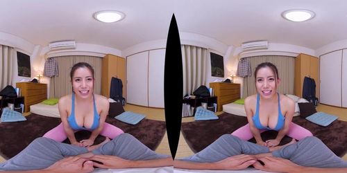 horny japan yoga instructor