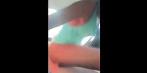 Sexy teen girl fucked by her bf in his car