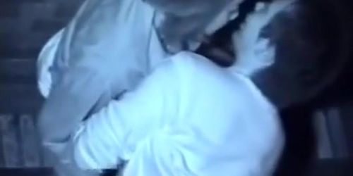Asian couple has a quickie in the alley