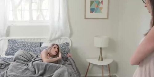 bratty sis- hiding step bro from mom (he slips his dick in!) british swedish hairy tiktok (Blondie Anderson, amateur )