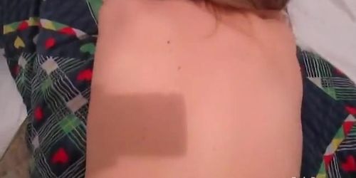 Holding the camera while shoving it in