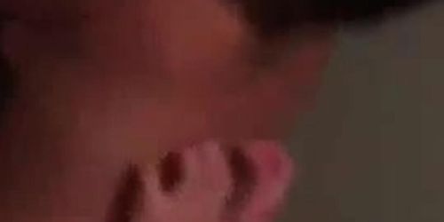 Wife finally fucks hubby’s big dick friend while he records