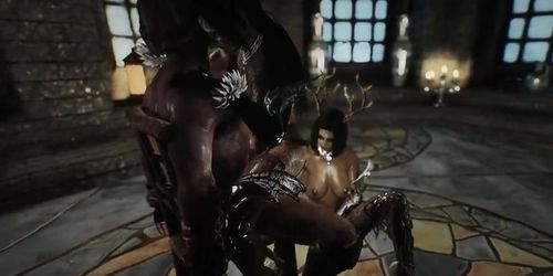 Spriggan and Spider Queen with One Lucky Guy [SZYCA]