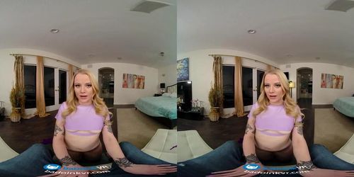 Cheating On Your Girlfriend With Blonde Nympho Teen Paris White Vr Porn