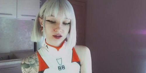 cosplay webcam dildo play