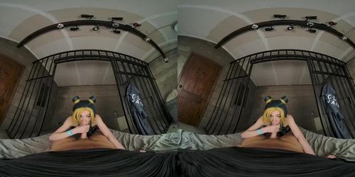 Maya Woulfe As Total Girl Jolyne Cujoh Having Wild Sex Session In Jail Cell