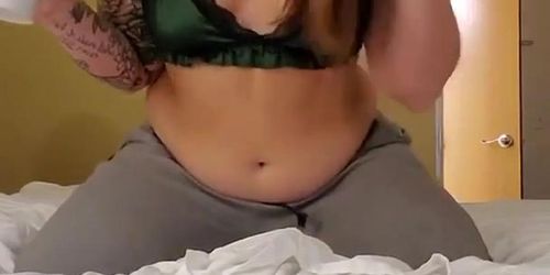 Lexy bed tease