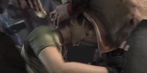 Resident evil Rebecca gangbang