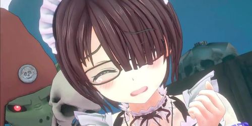 Holy knight ricca taken by goblin