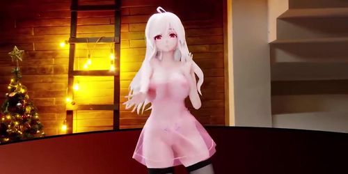 [MMD R18] HAKU Dance - I Can't Stop