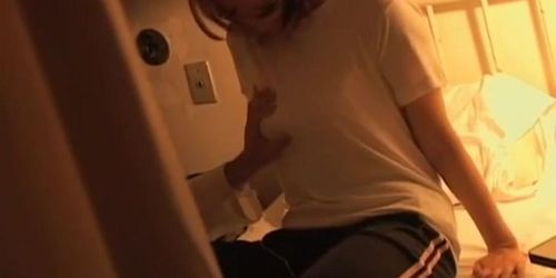 Some voyeur filmed a Japanese couple shagging in their room