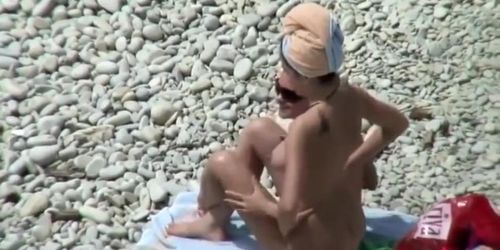 Naked Women Spyied At Nudist Beach By Voyeur