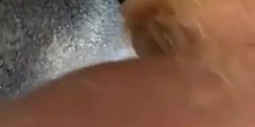 Ginger stud fucking a fl*shl*ght